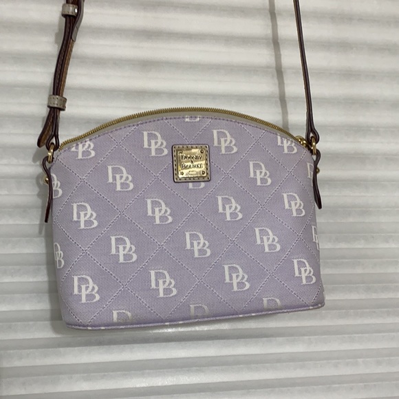 Handbags - Lavender Dooney And Burke Bag